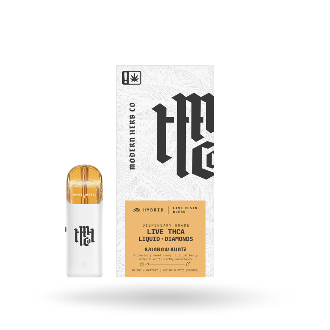 Modern Herb Co. Live THCA Liquid Diamonds Starter Kit / Hybrid/Rainbow Runtz